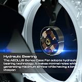 GAMDIAS AEOLUS M2 1204R ELITE 120mm ARGB PC Case Fan 4 Pack PWM Remote view 9