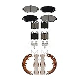 Transit Auto Front Rear Ceramic Brake Pads And