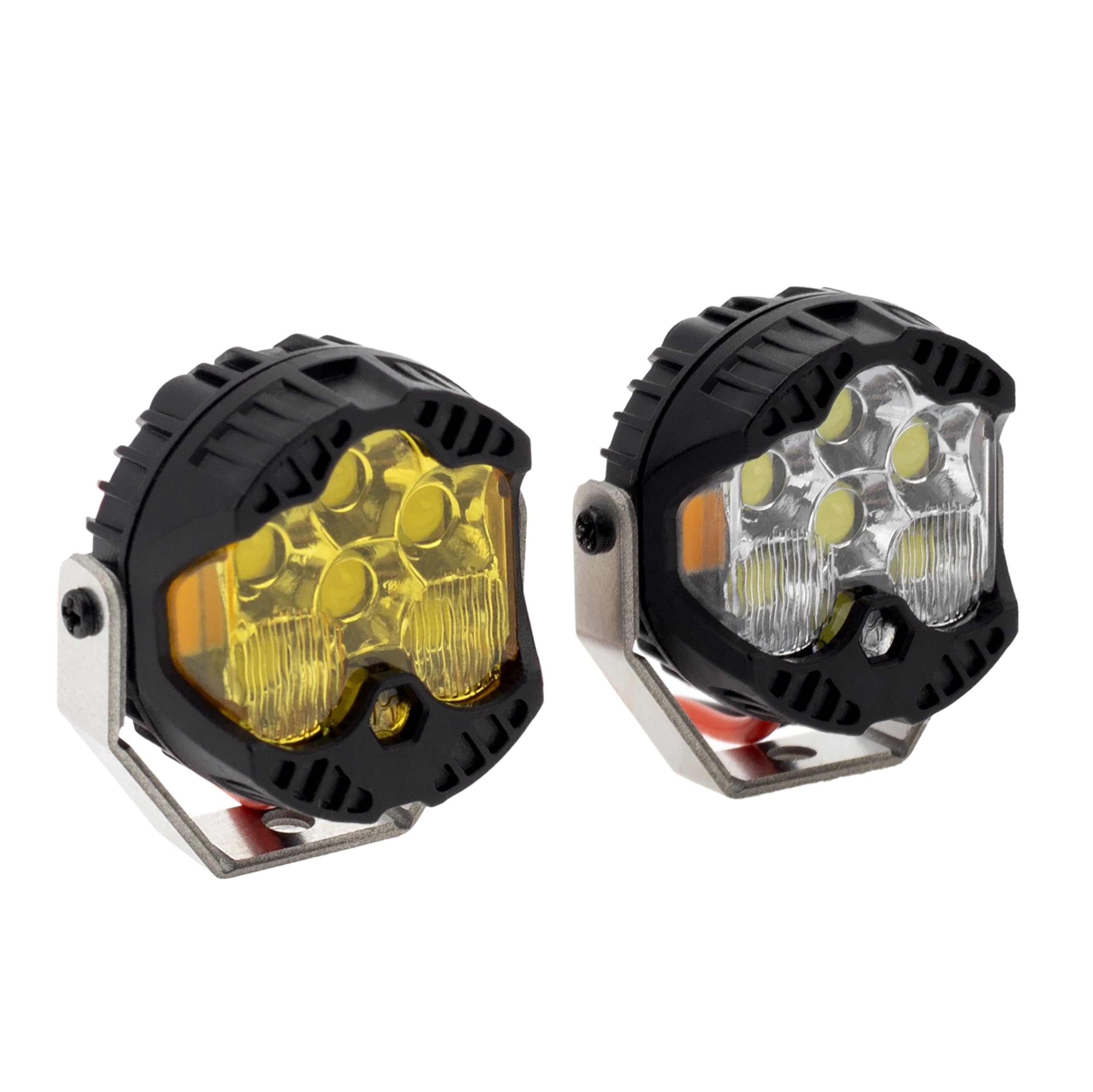 Photo 1 of MEUS RACING RC Car LED Lights Kit - 1/10 Scale RC Crawler Accessories for Axial SCX10, Wraith, Traxxas TRX4 & TRX6, Redcat Gen8 Upgrades Parts (2pcs Hive Lights)