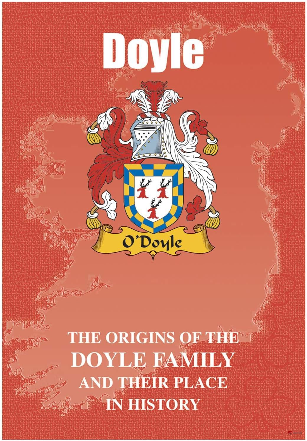 iLuv Doyle Irish Family Name History Booklet Covering The Origin of This Famous Name