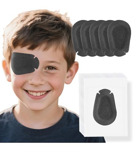 Amazon.com: 40pcs Sterile Non-Woven Eye Pads Patches, Black Eye
