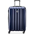 DELSEY PARIS Helium Aero Hardside Expandable Luggage with Spinner Wheels, Brushed Charcoal, Carry-On 21 Inch