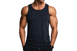 MAGCOMSEN Mens Muscle Tank Top Gym Tanks Sleeveless Workout T Shirts Athletic Shirts