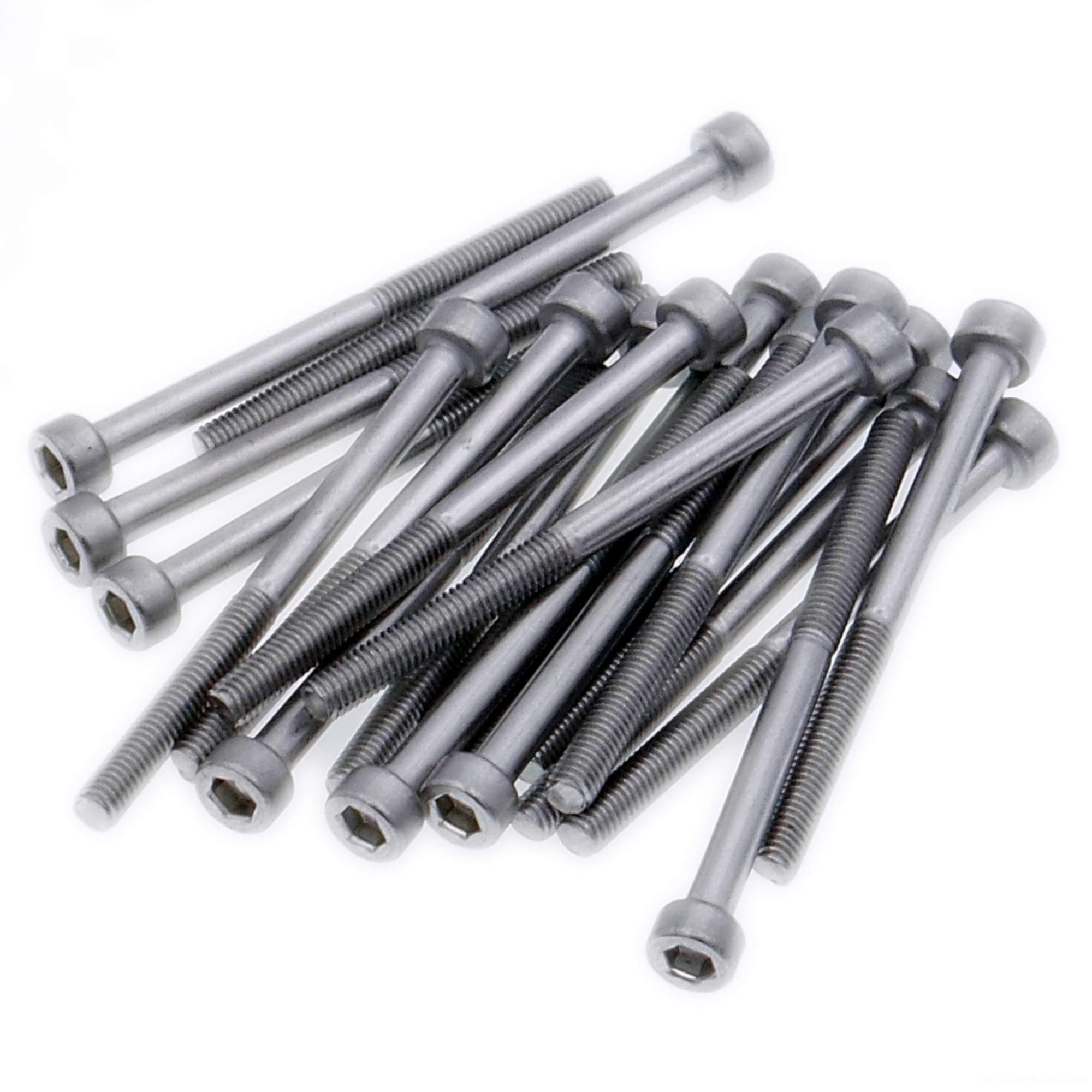 M4 (4mm x 6mm) Hex Socket Cap Screw (Bolt) - Stainless Steel (A2) (Pack of 20)