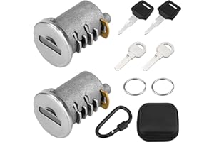 GNELLKOOR Lock for Yakima, 2 Pack Lock Cores SKS Car Roof Rack System Components Replacement for Yakima