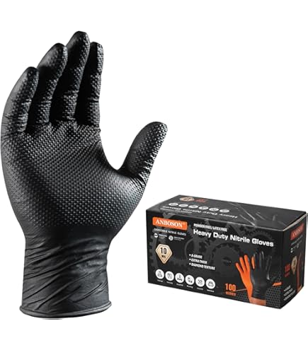 Amazon.com : 9 mil Nitrile Powder Free Gloves 50 Pc (XX-Large) by