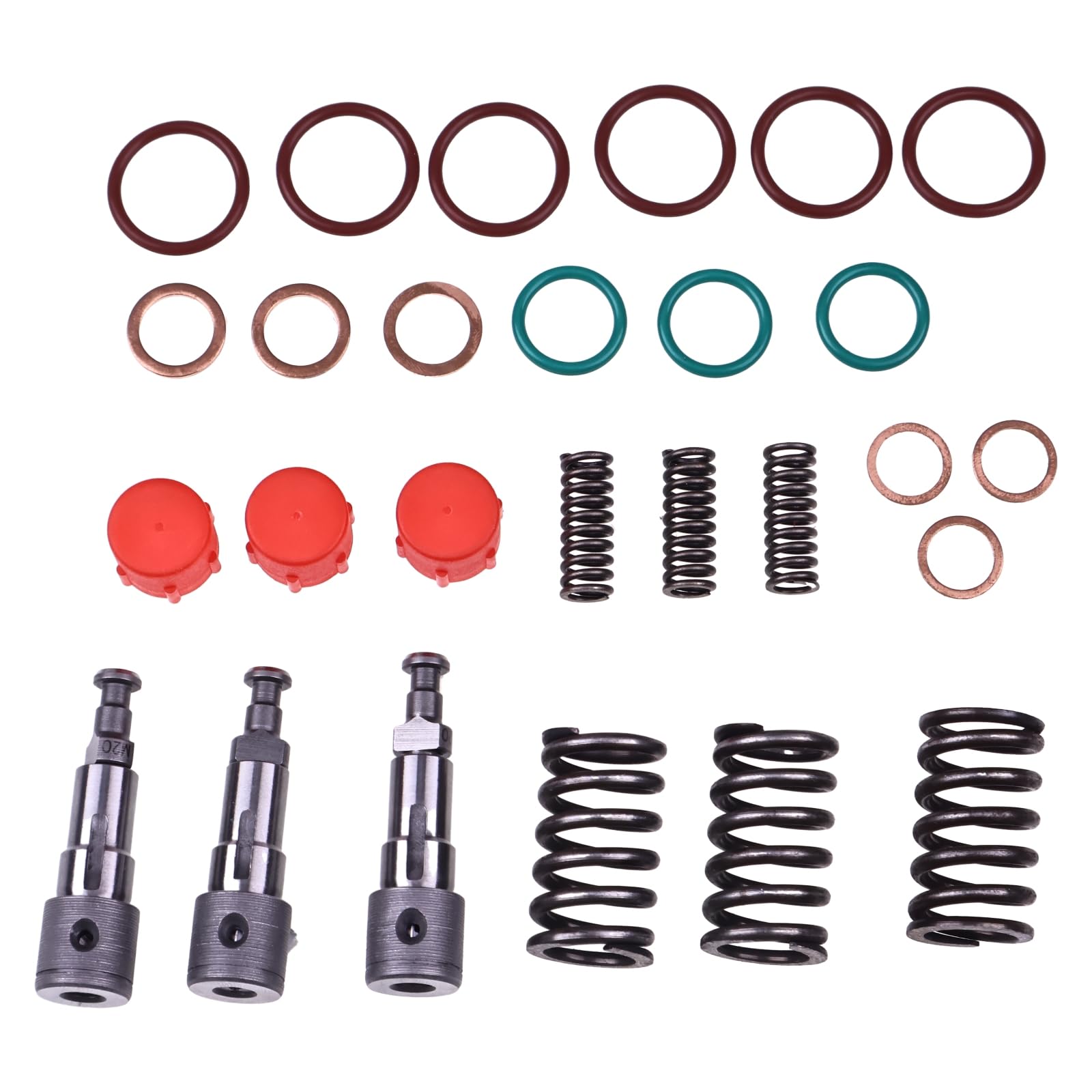 Photo 1 of ZTUOAUMA Fuel Injection Pump Rebuild Kit Compatible with Kubota Zero Turn Mower ZD326 ZD331 ZD28 3-Cylinder Engine D1005 D1105 D1305