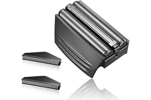 AUDOC Shaver Replacement Foil Head Compatible with Remington TITANIUM-X Flex & Pivot Foil and Cutter Head for Shaver F4900,F5800,F7800 (Black/1Pack)