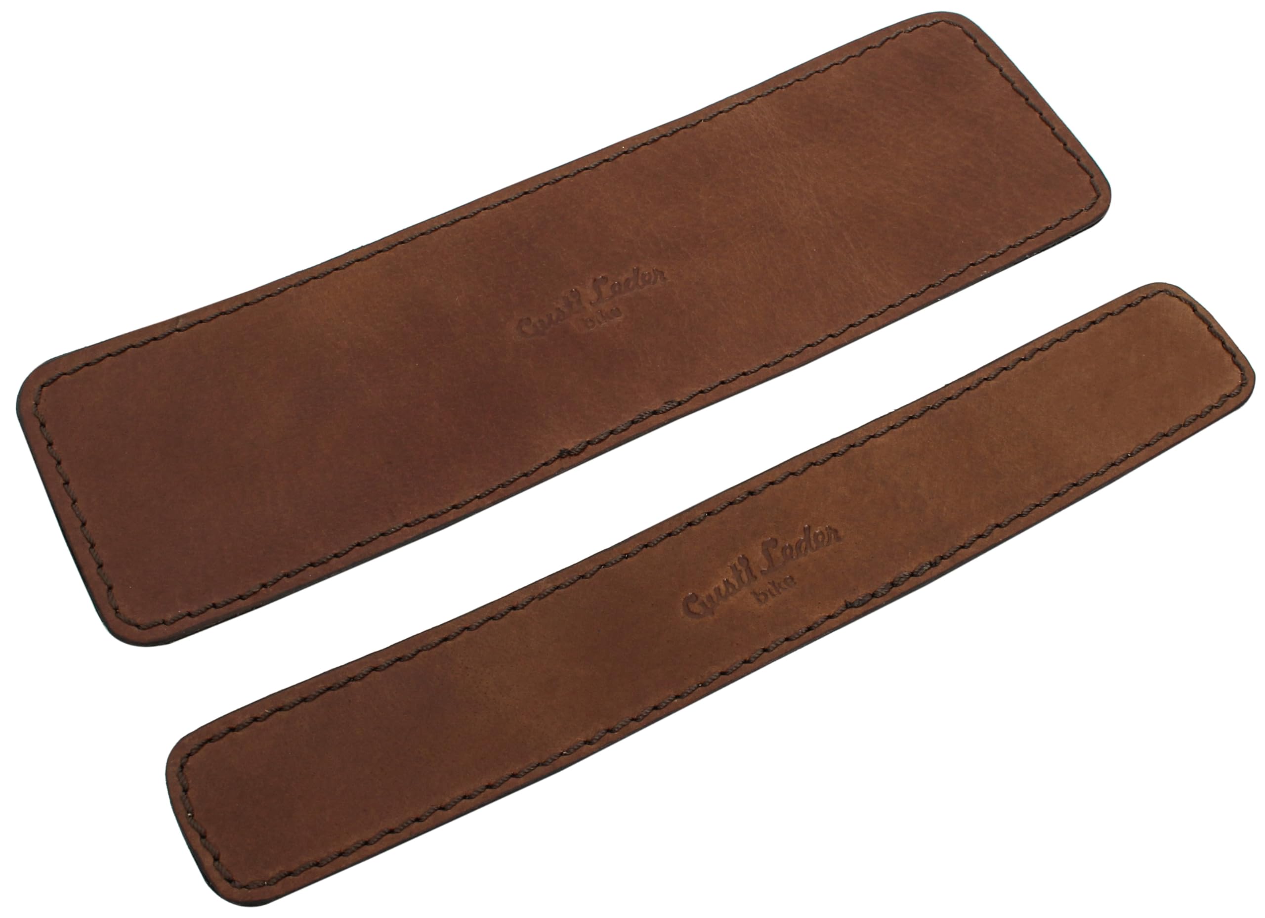Gusti Chain stay protector leather – Erik frame protection wheel accessories 2 pieces brown