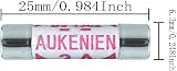 AUKENIEN BS1362 Fuse Assortment 3A 5A 13A 60pcs 240V 6.3x25mm Ceramic view 4