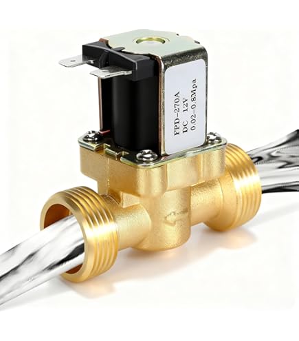 2pcs 0520C Small Mini Electric Solenoid Valve DC 6V 12V 24V N/O Normally Open Air Vent-Valve(6V - Foto 8