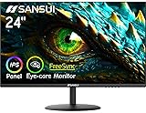 SANSUI Computer Monitor 24 inch Eye Care 1080P