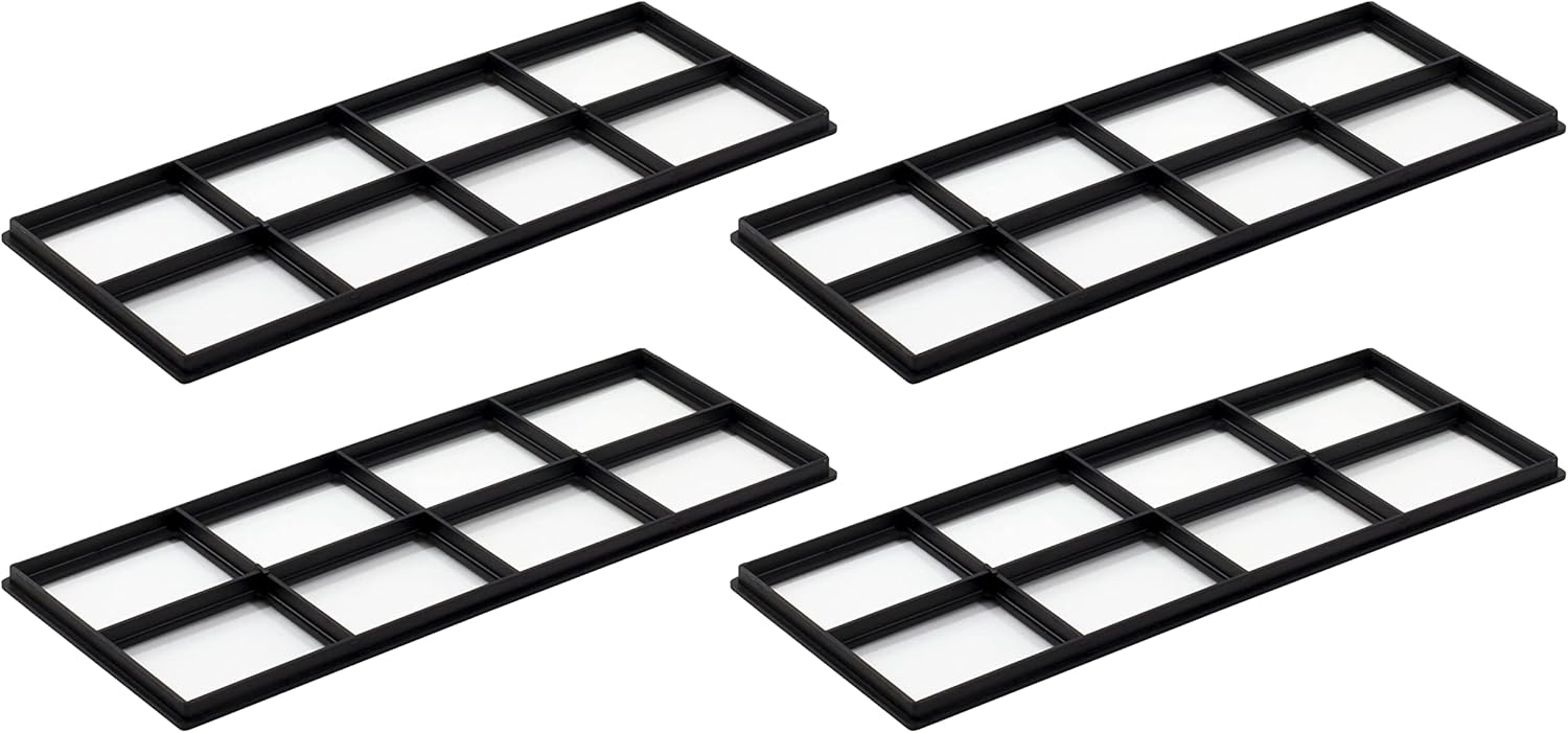 Registers, Grilles & Vents - Decor Grates FRP410 Pristene Air Filter Retainer For Decor Grates Registers, 4