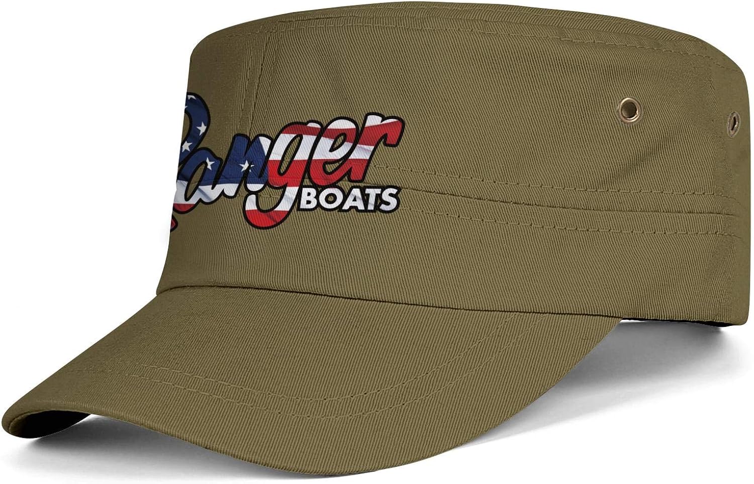 Man Corps Hats RangerBoatsAmericanFlagOriginalLogo