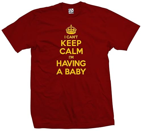 Shirt Boss Unisex I Can't Keep Calm I'm Having a Baby T-Shirt in