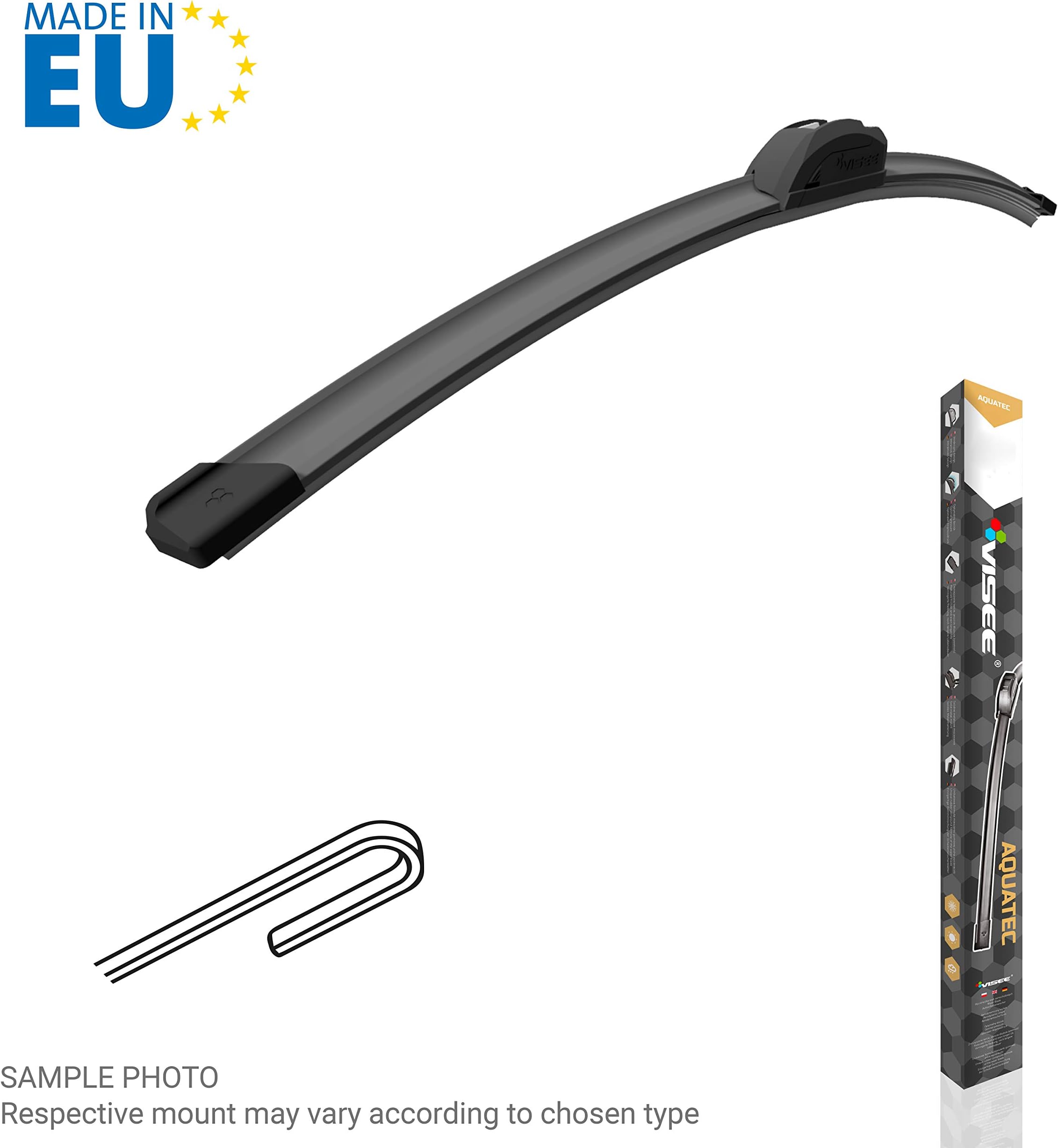 1 rear wiper blade; high quality licensed alternative replacement all seasons; for listed car models; [see variation description]; mount and size: SV-U 380
