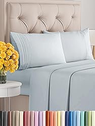 Cal King Size 4 Piece Sheet Set - Comfy Breathable