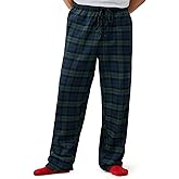 Giggling Getup Mens Christmas Pajamas Pants Soft Pj Bottoms Lounge Pants with Pockets&Drawstrin Plaid