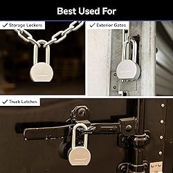 BRINKS Heavy Duty Padlock with Key, 64 mm
