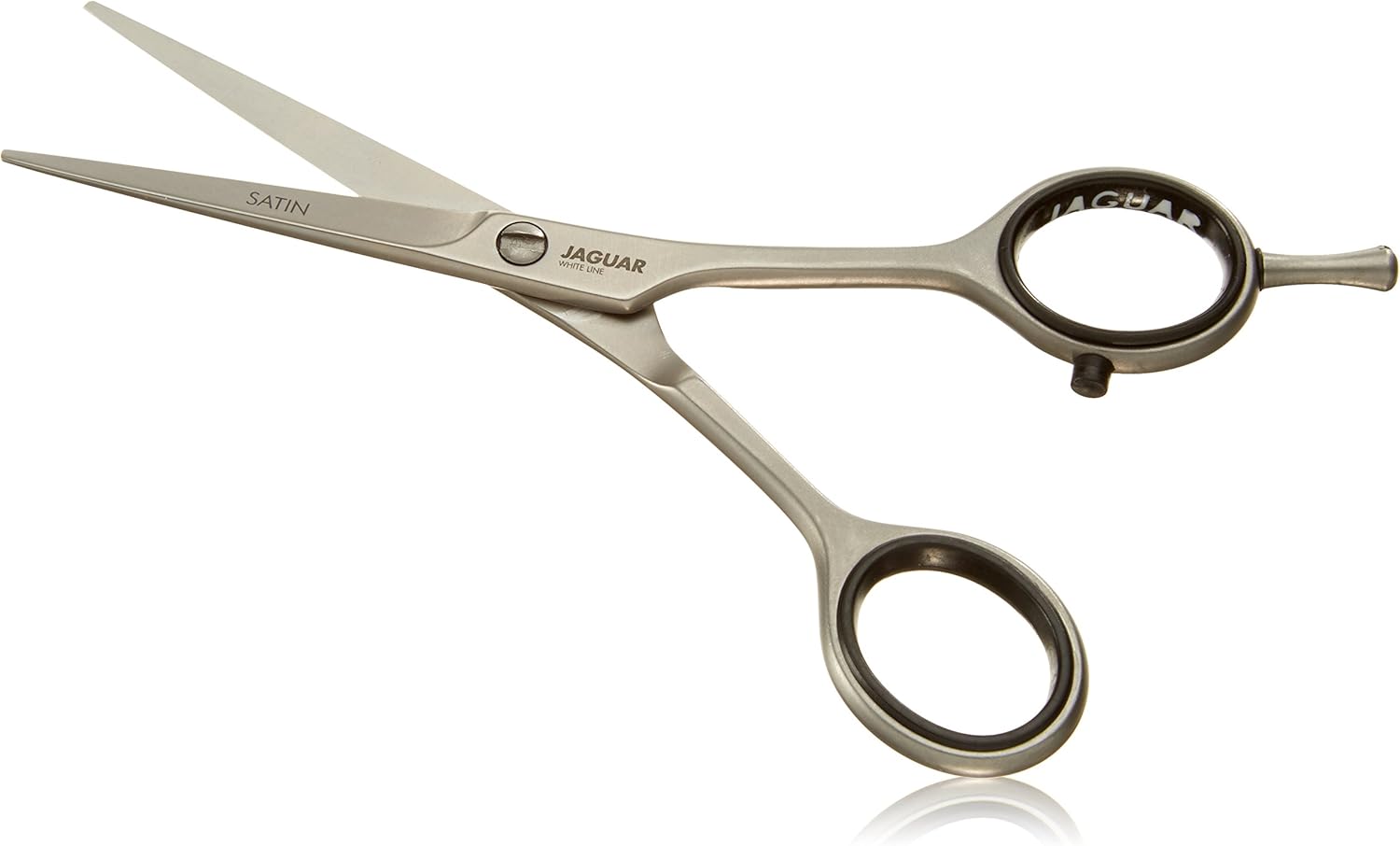 Jaguar Scissor - Satin Range, White,nickel, 5"