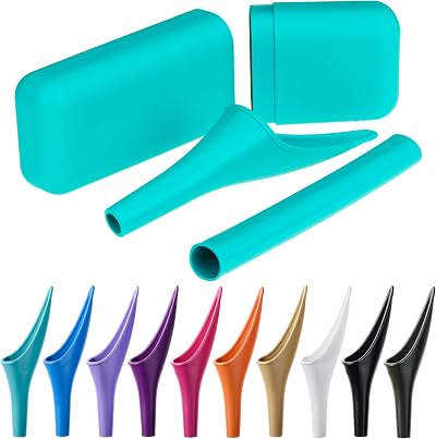SHEWEE Extreme Female Urinal UK Made Reusable Portable Extension Pipe Aqua