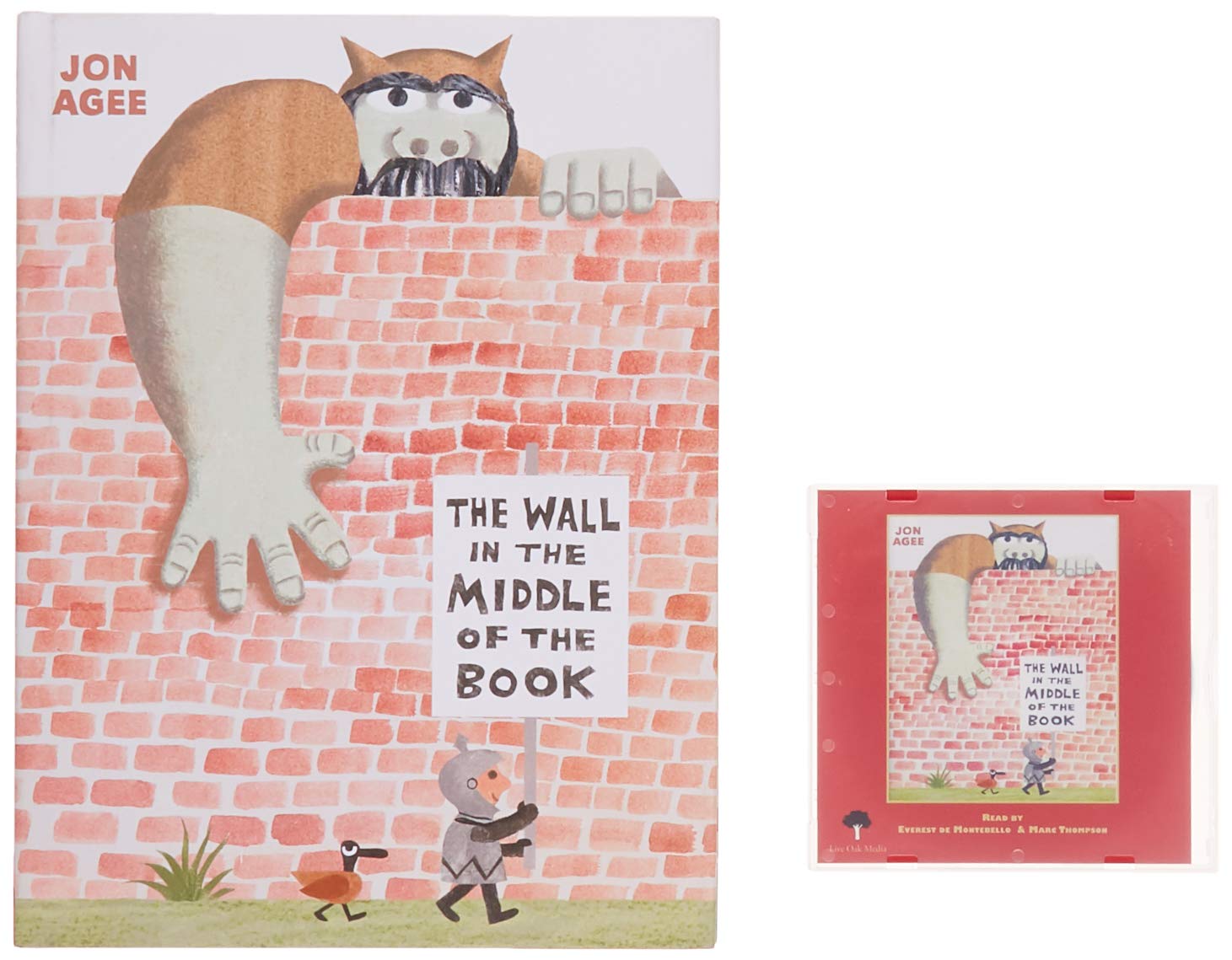 Wall In The Middle Of The Book The 1 Hardcover 1 Cd With Cd Audio With Cd Audio With Cd Audio Agee Jon Amazon Com Books