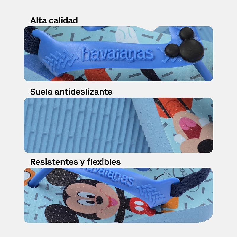 Baby Disney Classics II FlipFlop Unisex niños Blue/Brilliant Blue 20 EU