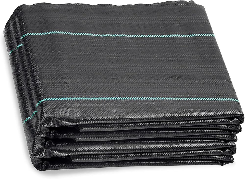 ANSIO Heavy Duty Weed Membrane 2m x 10m Garden Ground Cover Fabric