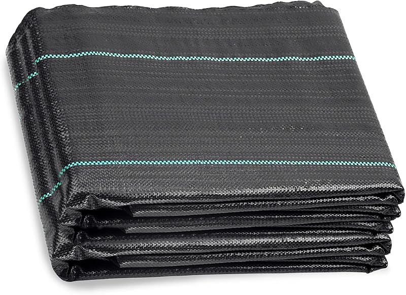 ANSIO Heavy Duty Weed Membrane 2m x 10m Garden Ground Cover Fabric