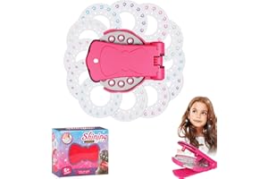 Glitter Diamond Styling Tools, Hair Gemstone Applicator Set, Reusable Glitter Diamond Tool Stapler Hair with 12 Gem Discs for