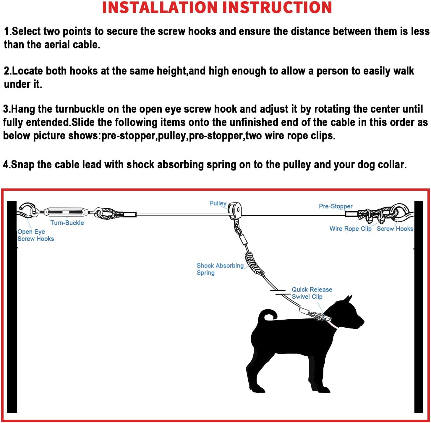 heavy duty dog trolley