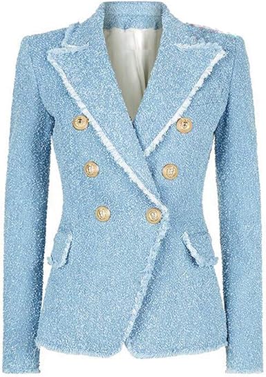 tweed blazer womens