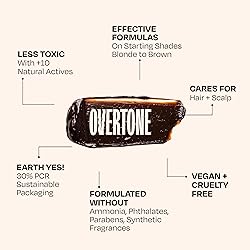 Overtone Color Depositing Semi-Permanent Hair Dye