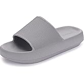 BRONAX Pillow Slippers for Women and Men | House Slides Shower Sandals | Cushioned Thick Sole