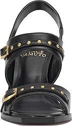 Vince Camuto Women's Ridena Heeled Sandal, Black