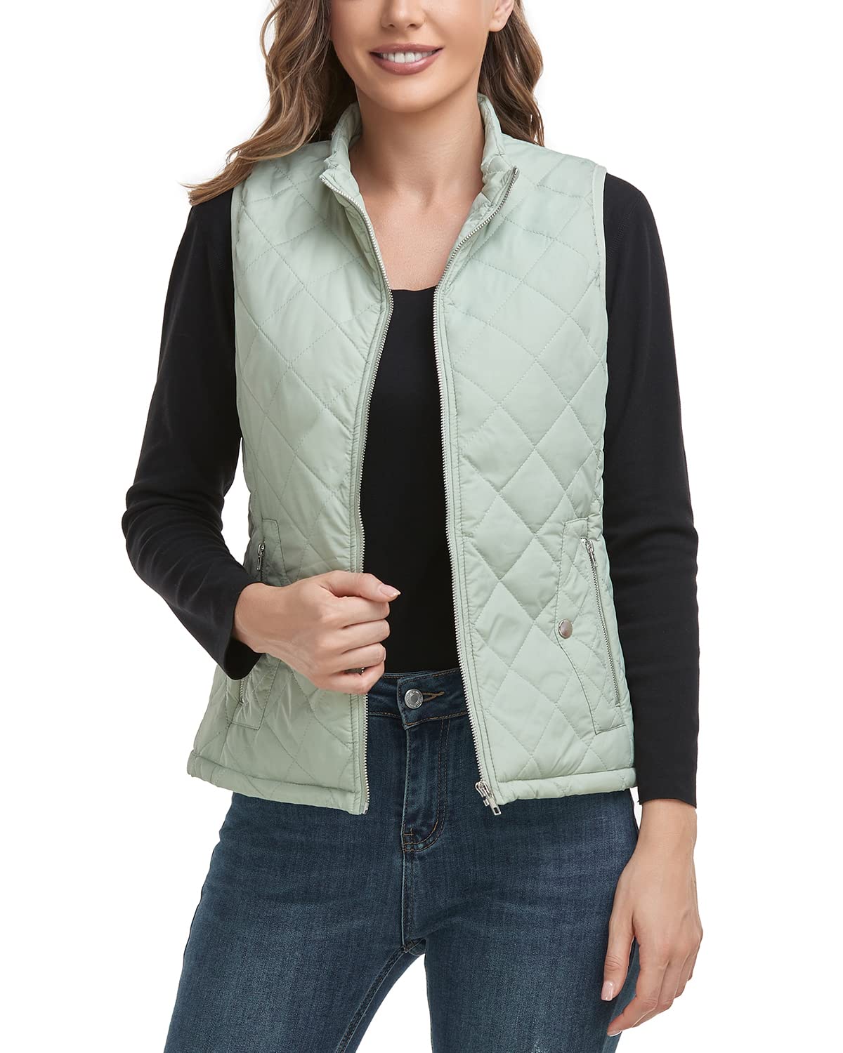 LONGKING 2024 Upgraded, Light Green Women's Outwear