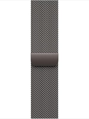 Watch Band - Pulsera Milanese Loop - 40 mm - Titanio Pizarra - Talla única