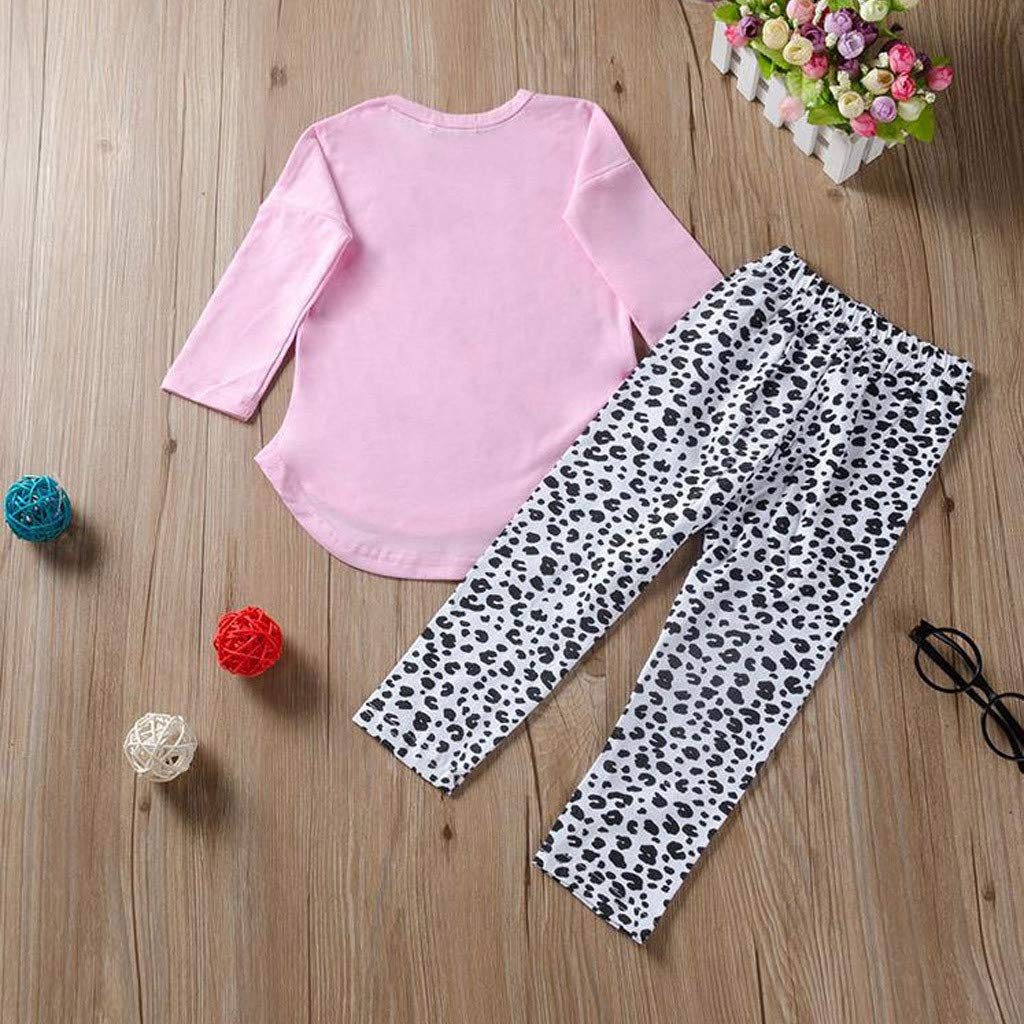 Madchen Tiger Drucken Lange Armel T Shirt Top Wuayi Madchen Bekleidungsset Hosen Herbst Winter Kinder Kleidung Set Westen