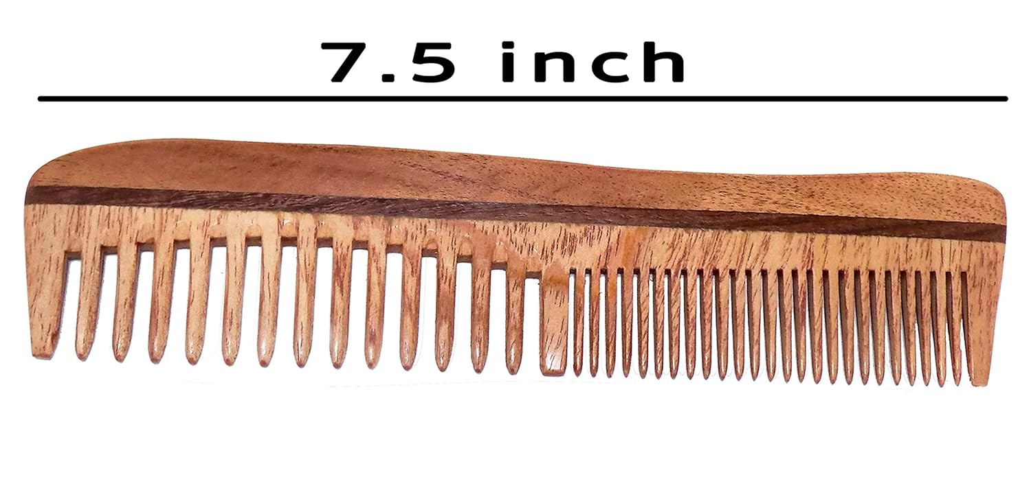 Buy Majik Good Quality Pure Neem Wood Comb For Kids And Adults