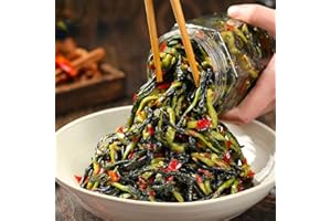 WA SAI LUO Pickled Mixed Vegetables,Chili sauce and paste,Chinese pickled vegetables,breakfast side dishes,Ready to eat Spicy Snack,Mixed Noodles Sauce (Crispy cucumber shreds,1 can)
