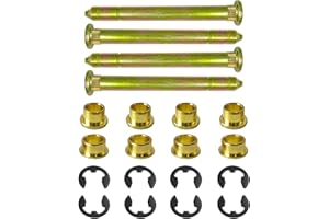 JSQCMTCPJ Door Hinge Pin and Bushing Kit for Ford F150 F250 F350 Bronco SUV