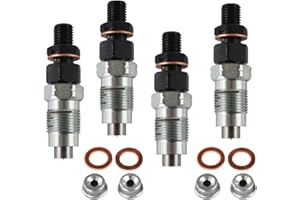 COPACHI 4pcs Fuel Injectors 16454-53905 16454-53900 Compatible with Kubota Tractor Engines V2203 V2003 V1903 D1703 After-Market Parts