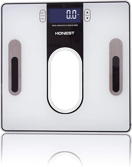 Honest appliances wm-yjsp-lhfl-n báscula fitness life, Negro, BIMN-0001: Amazon.es: Hogar