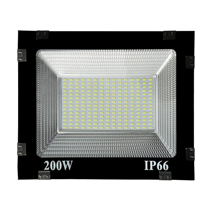 Gesto 200 Watt Ultra Thin Slim Ip66 LED Flood Outdoor Light Cool White Waterproof- 200W