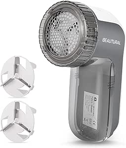 Beautural Quitapelusas eléctrico,9000R per Min, 3 Alturas de ...