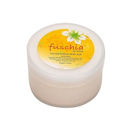 Fuschia Sandal Saffron Bath salt, 50g