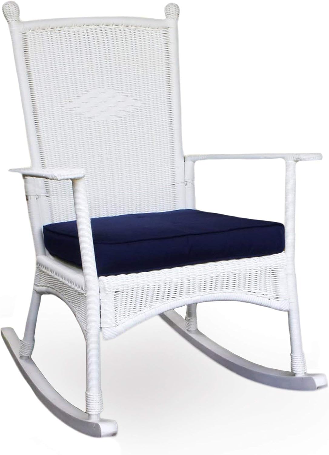 Amazon Com Tortuga Outdoor Portside Classic Rocking Chair White Coastal Garden Outdoor