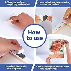 52 Pcs Double Sided Adhesive Pads, Two Sided