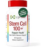 Stem Cell 100+: Multi-Pathway Anti-Aging &amp; Rejuvenation Supplement Supports Stem Cells, Telomeres, Longevity Genes, Vascular Circulation, Neural Function, Autophagy, and More