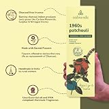 Calmveda Patchouli Incense Sticks 80 Pack Charcoal Free Organic Relaxation view 2